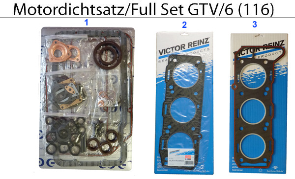 Motordichtsatz GTV/6