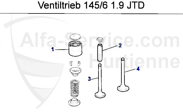VALVE MECHANISM 1.9 JTD