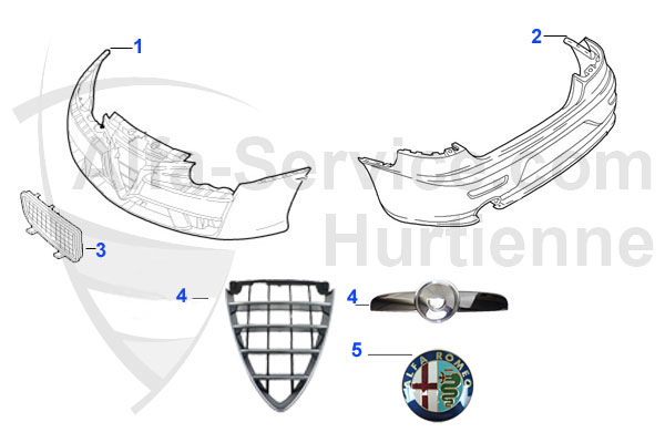 Stoßstange/Kühlergrill/Zierleiste