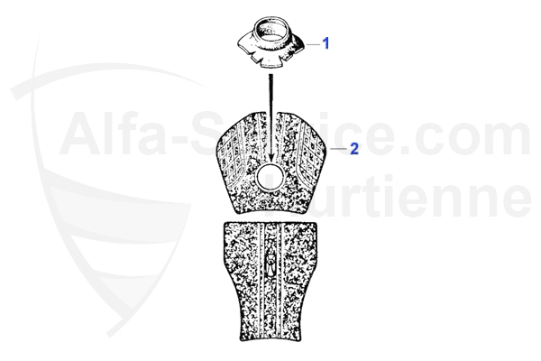 Kardantunnelabdeckung