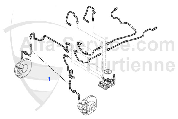 Bremsschläuche vorne