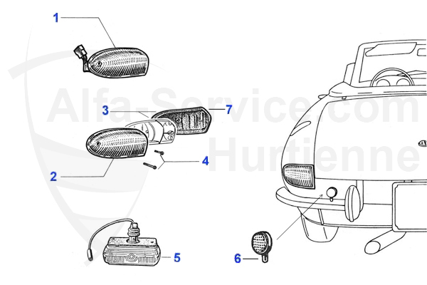 Rückleuchte 66 - 69