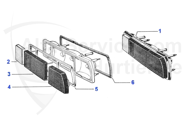 Rückleuchte 70 - 82