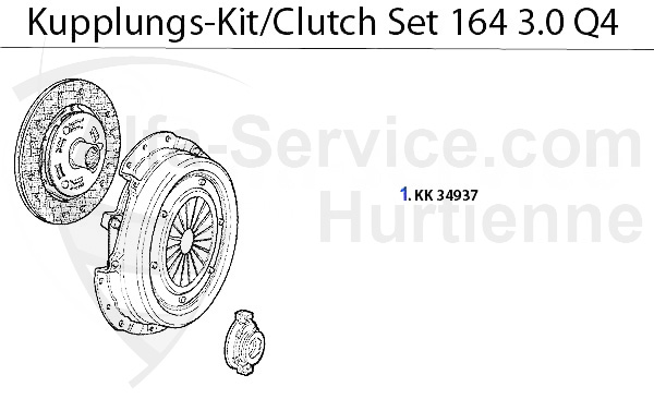 Kupplungs-Kit 3.0 Q4