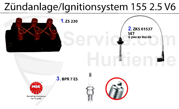 Zündanlage 2.5 V6