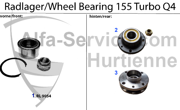 Radlager Turbo Q4 16V