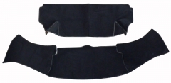 REAR CARPET SET SPIDER 90 BLACK