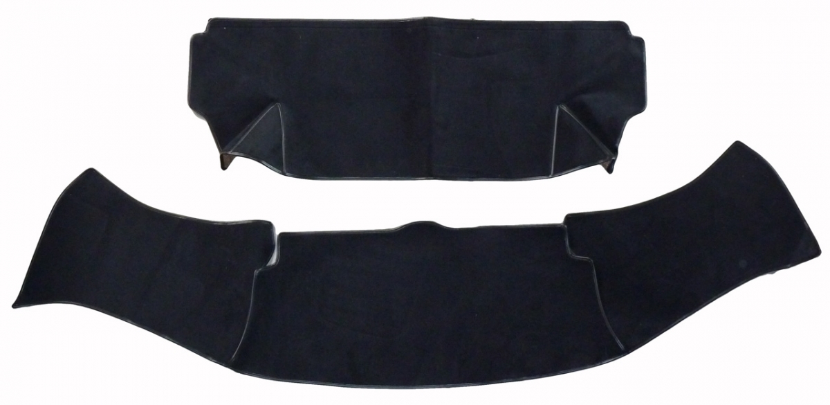 REAR CARPET SET SPIDER 90 BLACK