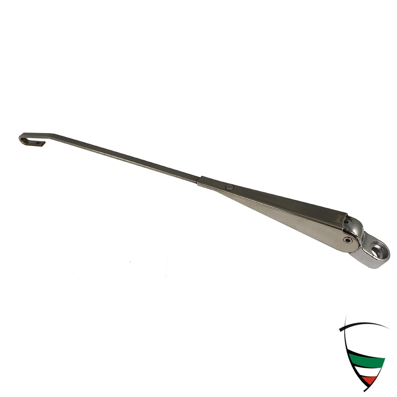 WIPER ARM WITH HOOK END - left Giulia/GT/RH/Berlina stainless steel