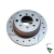 Sport Bremsscheibe 1300-2000 hinten geschlitzt und gelocht
