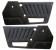 DOOR TRIM PANEL LEFT+RIGHT FOR SPIDER 90-93, BLACK SYNTHETIC LEATHER