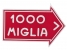 Mille Miglia Aufkleber groß ca. 150 mm